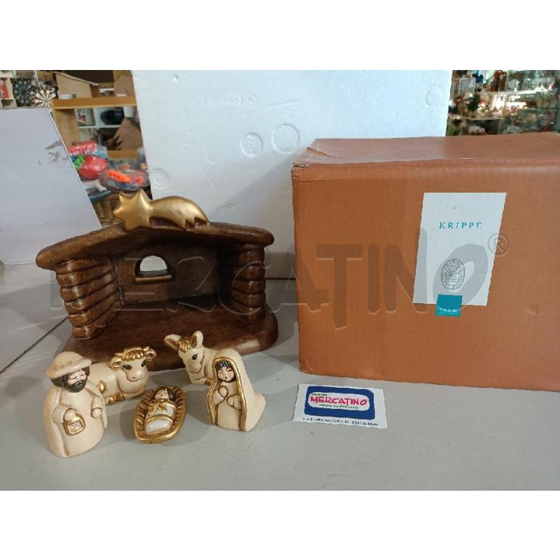 PRESEPE PRCLL THUN 5 PERSONAGGI BIANCO CLASSICO  | Mercatino dell'Usato Modena 1