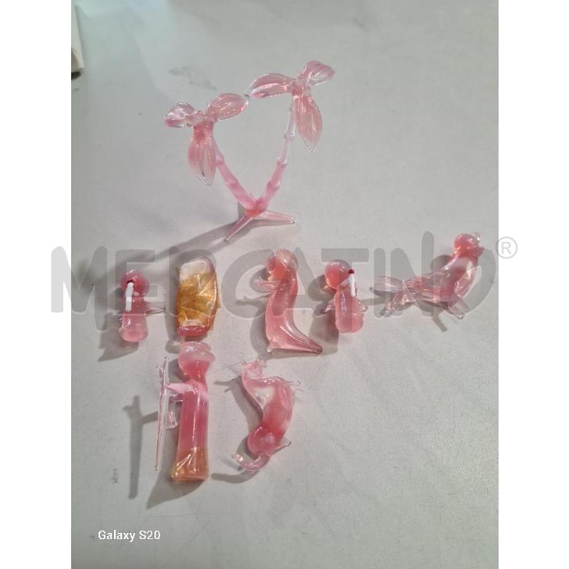 PRESEPE PZ.8 ^ MURANO ROSA  | Mercatino dell'Usato Modena 1