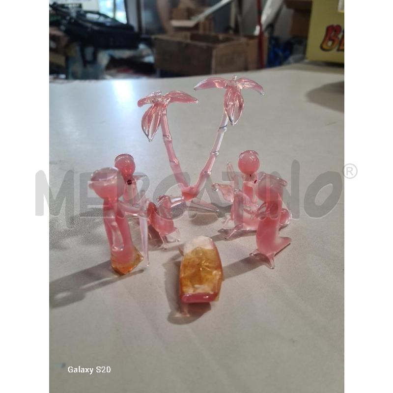 PRESEPE PZ.8 ^ MURANO ROSA  | Mercatino dell'Usato Modena 2