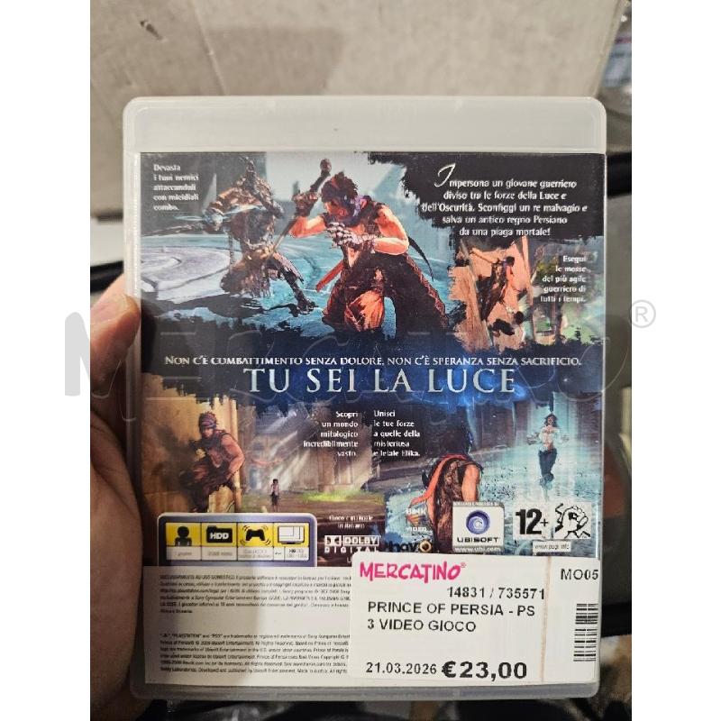 PRINCE OF PERSIA - PS3 VIDEO GIOCO  | Mercatino dell'Usato Modena 2