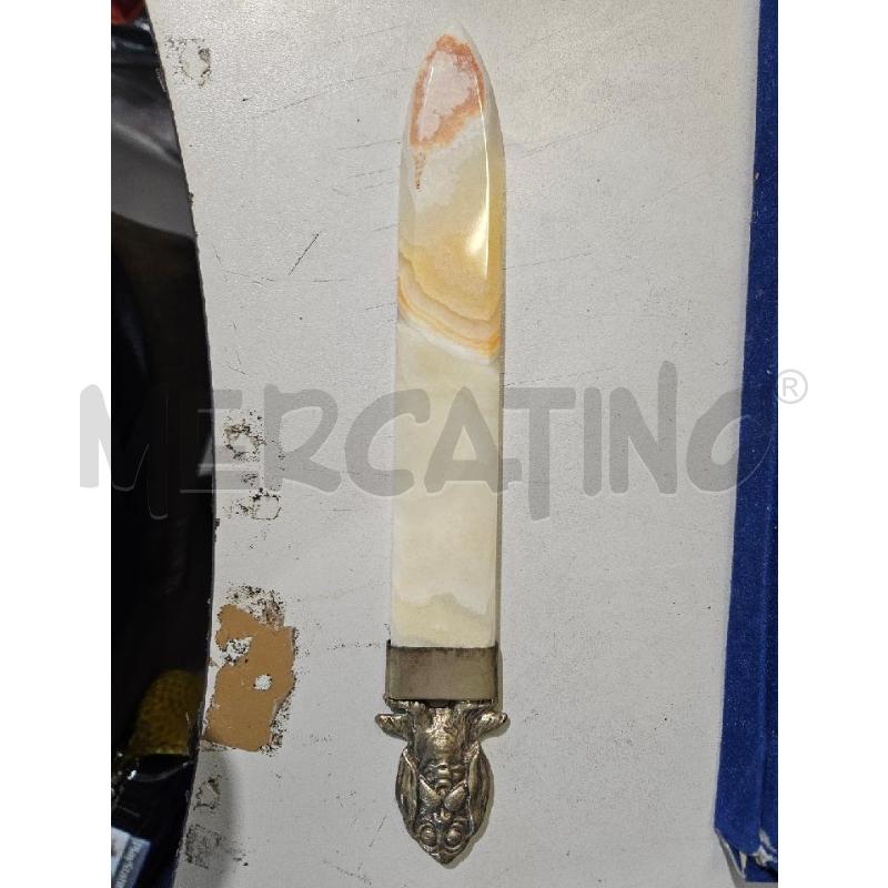 PUGNALE ALABASTRO ### 25X5CM | Mercatino dell'Usato Modena 1