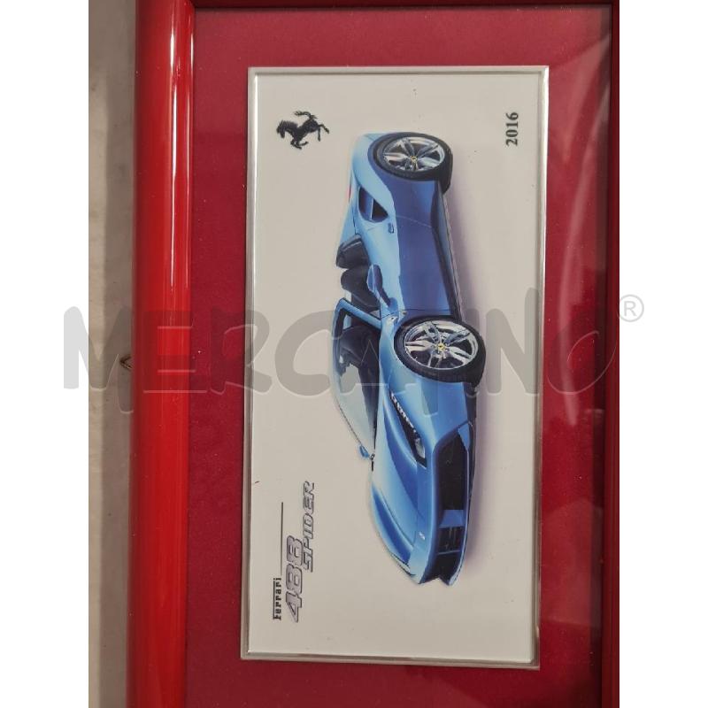 QUADRETTO RETT. 488 SPIDER28X18CM | Mercatino dell'Usato Modena 3