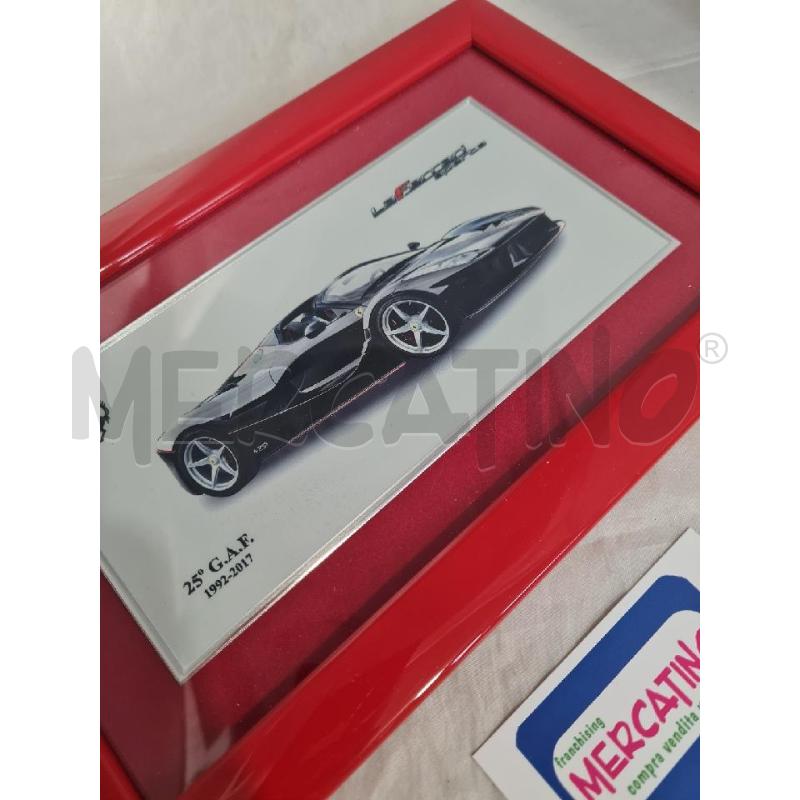 QUADRETTO RETT. LA FERRARI APERTA28X18CM | Mercatino dell'Usato Modena 2
