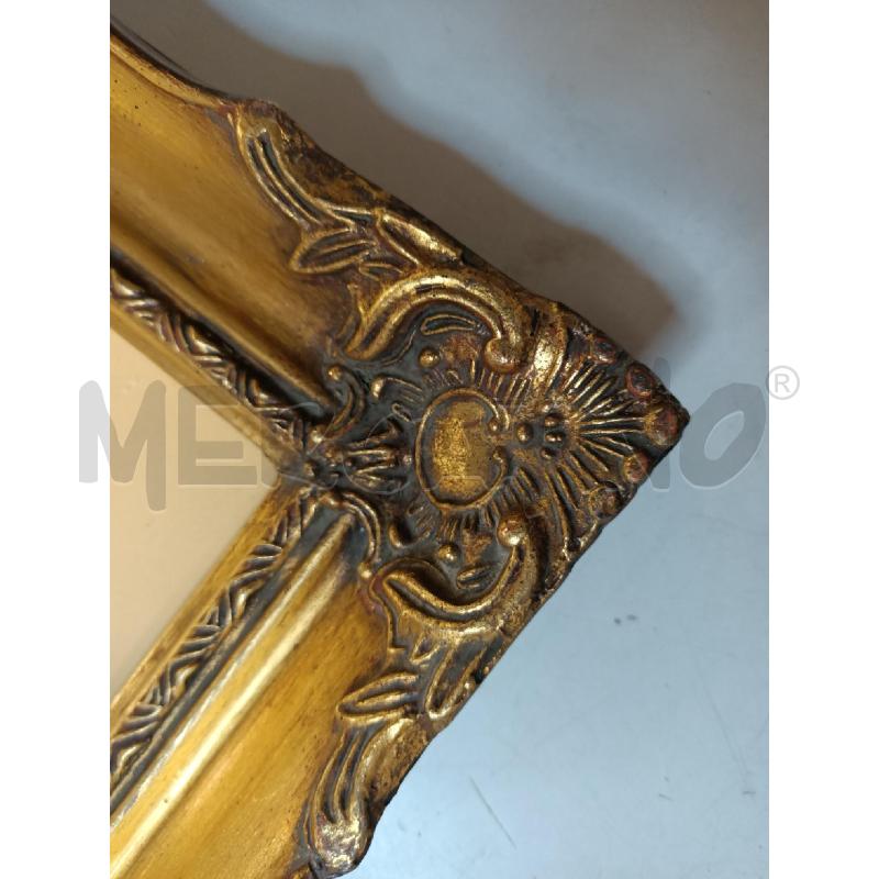 QUADRO 27X22CM CORNICE LEGNO DORATO | Mercatino dell'Usato Modena 4