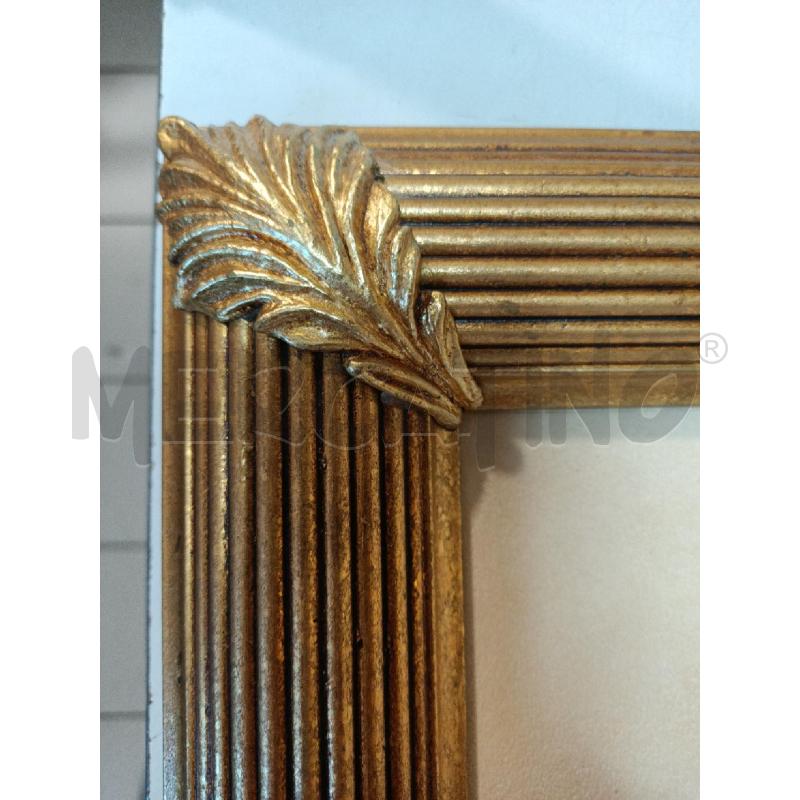 QUADRO ANGIOLETTI 88X66CM CORNICE LEGNO DORATA | Mercatino dell'Usato Modena 3