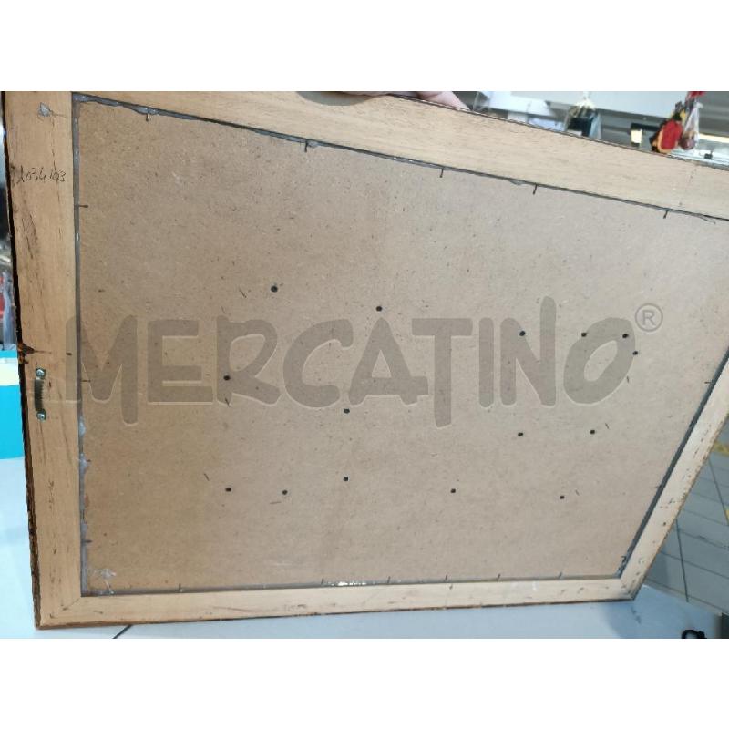 QUADRO ANGIOLETTI 88X66CM CORNICE LEGNO DORATA | Mercatino dell'Usato Modena 5