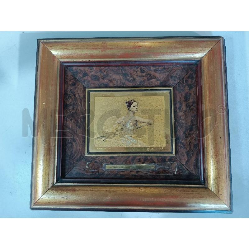 QUADRO ATTILIO MELO LA DANZA @@@ 32X28CM | Mercatino dell'Usato Modena 1