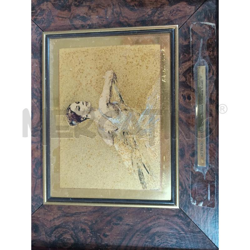 QUADRO ATTILIO MELO LA DANZA @@@ 32X28CM | Mercatino dell'Usato Modena 2