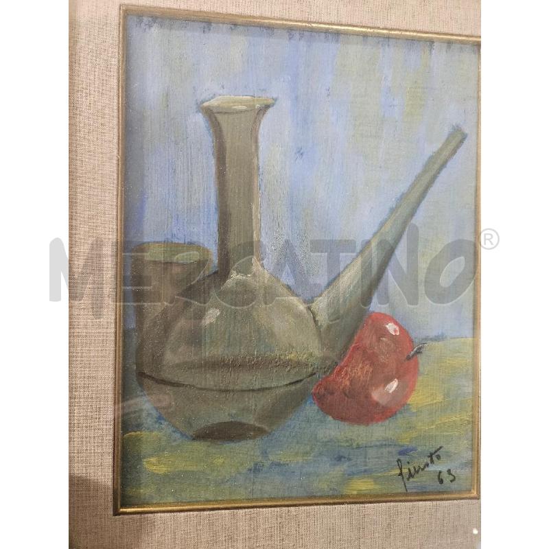 QUADRO NATURA MORTA FINATO 42X35CM | Mercatino dell'Usato Modena 3