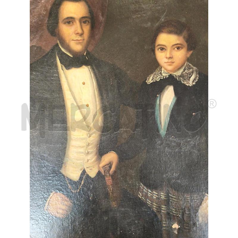 QUADRO OLIO 70X60CM RITRATTI FAMIGLIA | Mercatino dell'Usato Modena 4