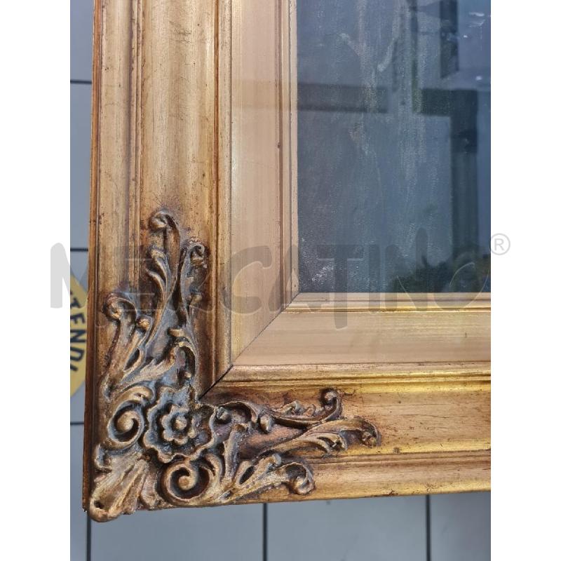 QUADRO OLIO 93X73CM CORNICE LEGNO DORATA | Mercatino dell'Usato Modena 4