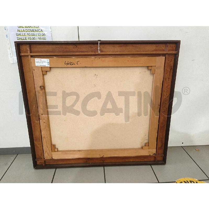 QUADRO OLIO BRAMBO IN PIENA 85X75 CLAUDIO GOTTI  | Mercatino dell'Usato Modena 3