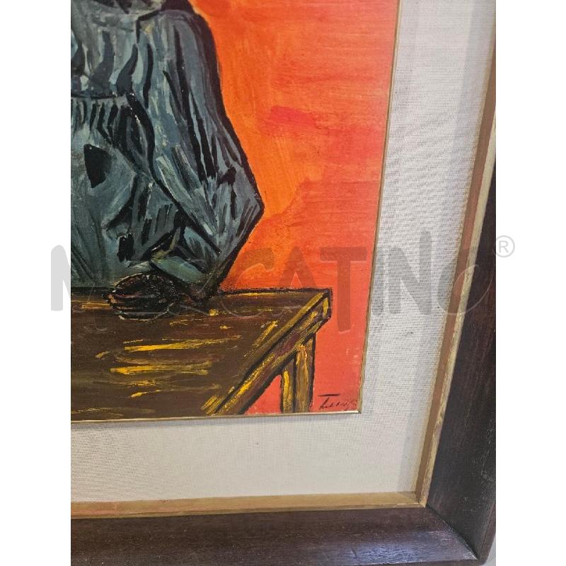 QUADRO OLIO COPIA L'UBRIACO VAN GOGH 67X57CM | Mercatino dell'Usato Modena 2