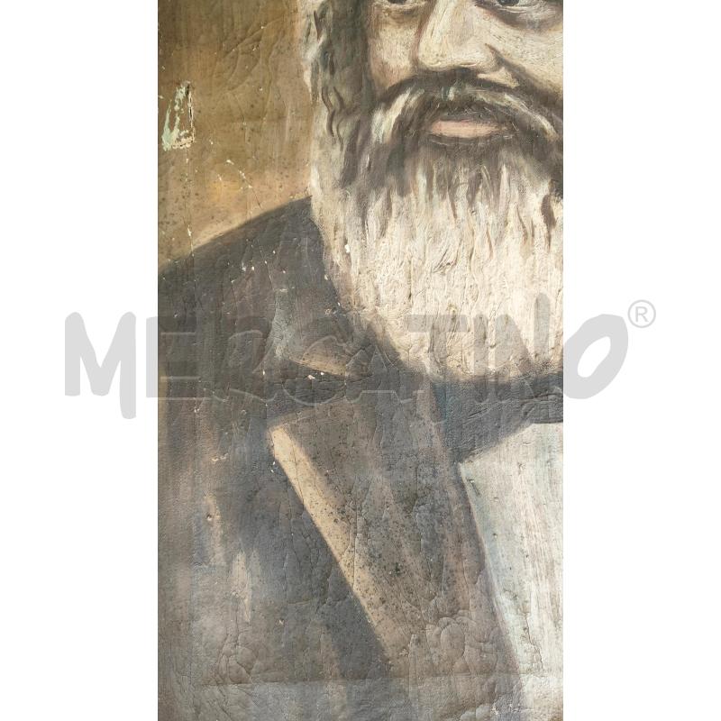 QUADRO OLIO KARL MARKS 78X58CM | Mercatino dell'Usato Modena 4