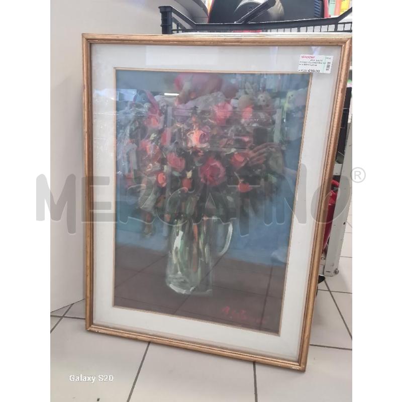 QUADRO OLIO NATURA MORTA BERTOLINI 64X84CM | Mercatino dell'Usato Modena 1