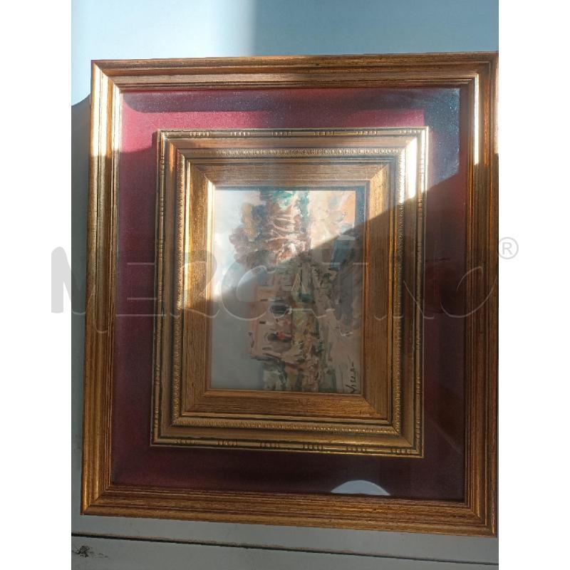 QUADRO OLIO PAESAGGIO 48X42CM | Mercatino dell'Usato Modena 1