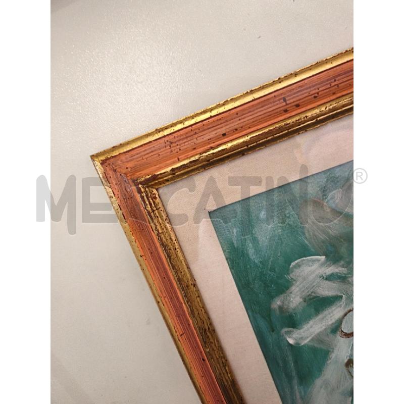 QUADRO OLIO PAGLIACCIO 86X68CM  | Mercatino dell'Usato Modena 5
