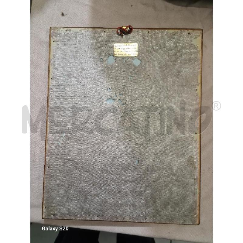 QUADRO OVALE OLIO PAESAGGIO 29X23CM | Mercatino dell'Usato Modena 2