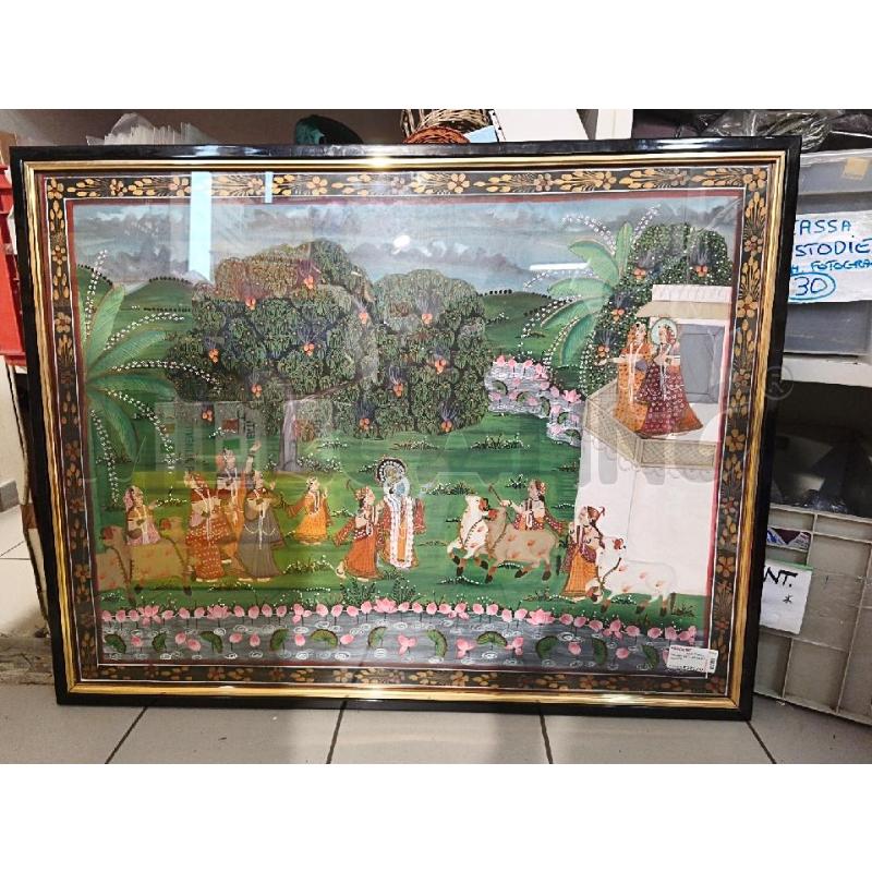 QUADRO SETA DIPINTA 105X82CM | Mercatino dell'Usato Modena 1