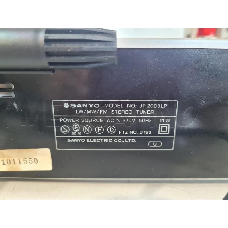 RADIO SANYO JT2003LP | Mercatino dell'Usato Modena 5