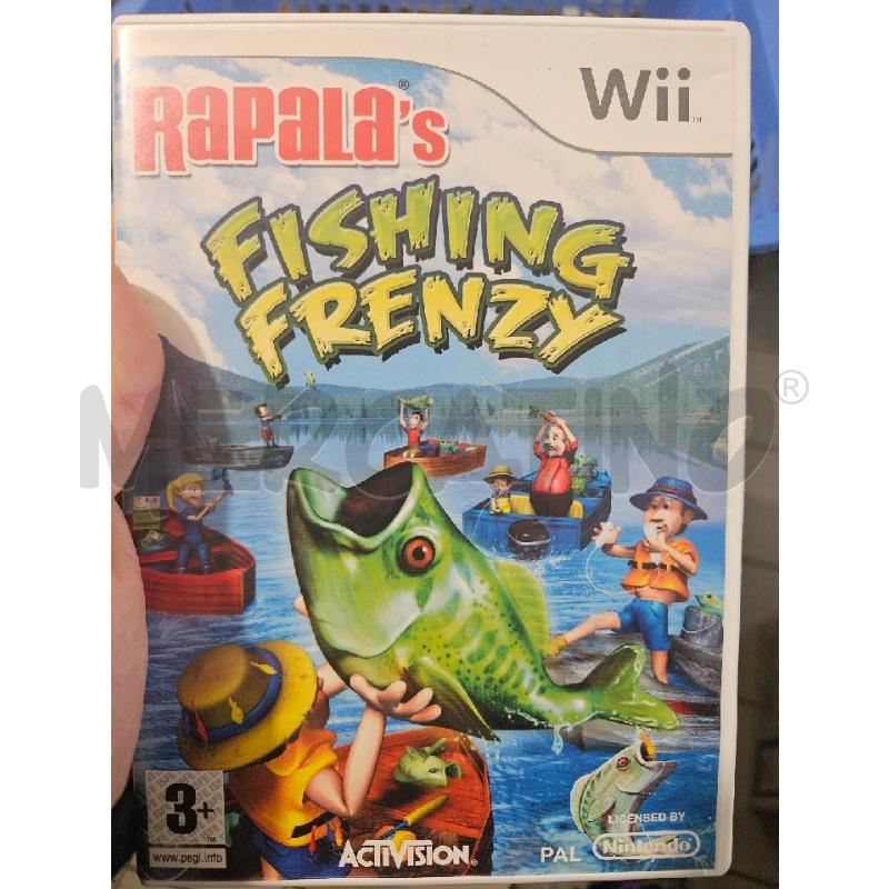 RAPALA'S FISCHING FRENZY - WII VIDEO GIOCO  | Mercatino dell'Usato Modena 1