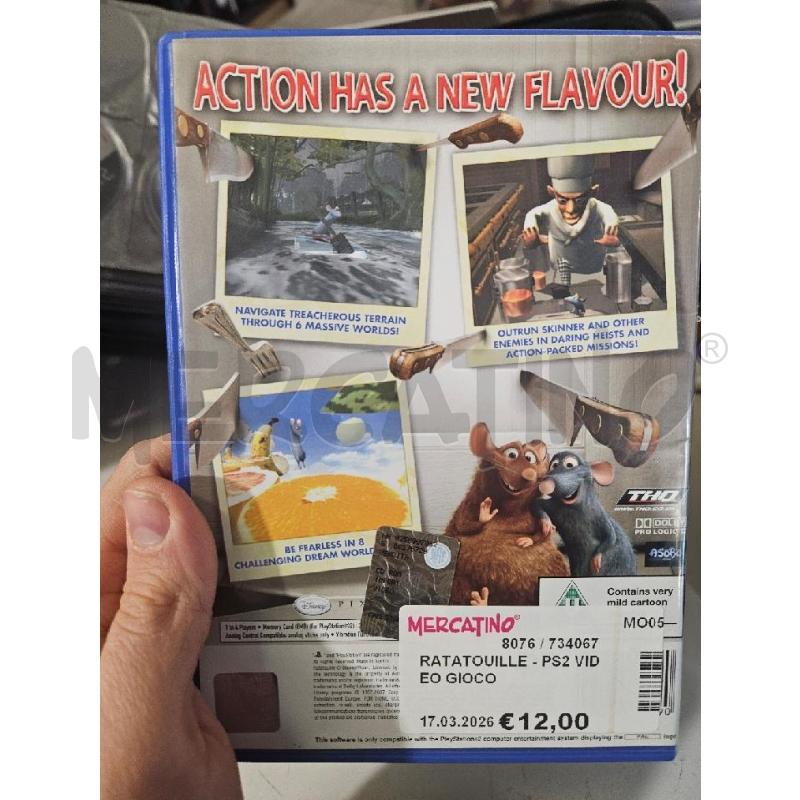 RATATOUILLE - PS2 VIDEO GIOCO  | Mercatino dell'Usato Modena 2