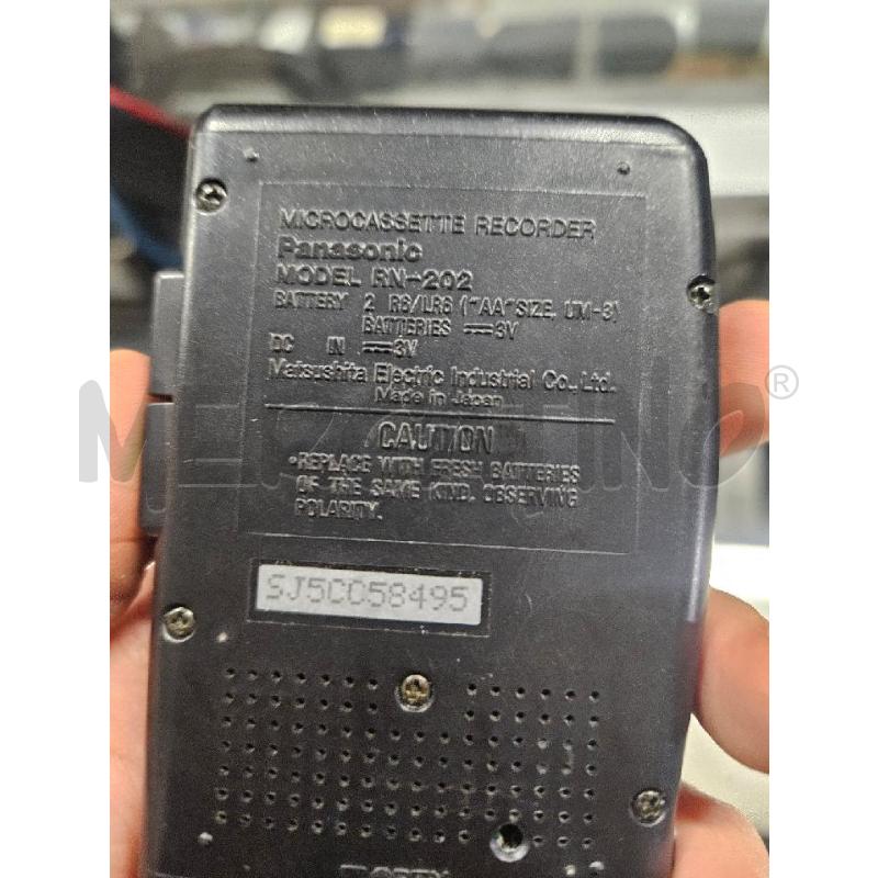 REGISTRATORE CASSETTE PANASONIC  RN-202 | Mercatino dell'Usato Modena 3