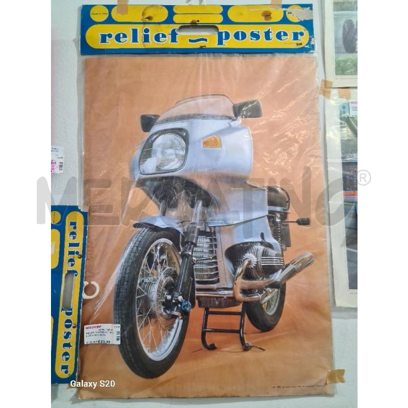RELIEF POSTER MOTOCICLETTA 1978 NOVA RICO | Mercatino dell'Usato Modena 1