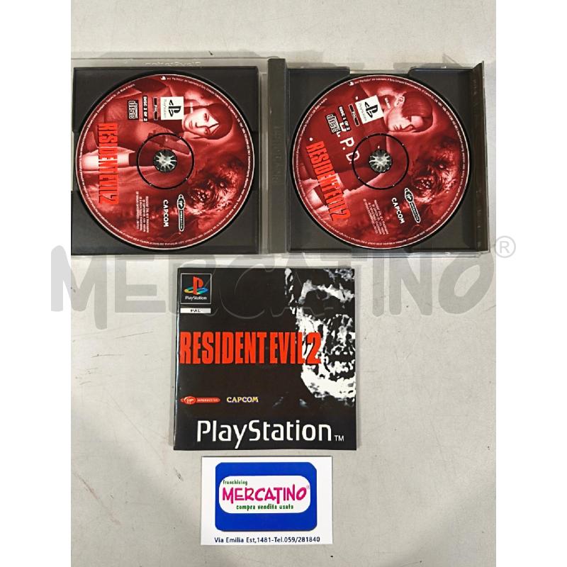 RESIDENMT EVIL 2 - PS1 VIDEO GIOCO  | Mercatino dell'Usato Modena 3