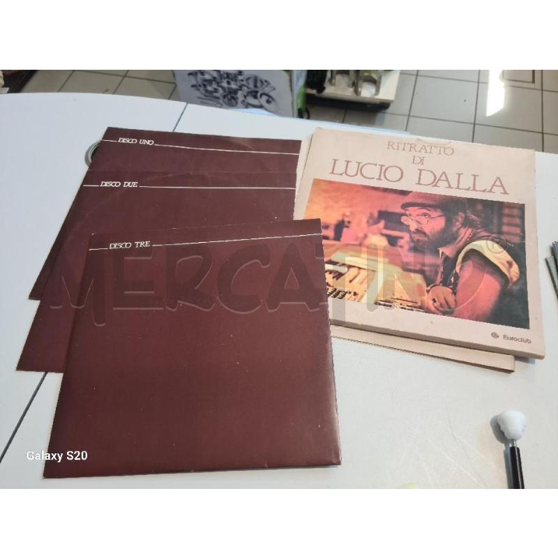 RITRATTO DI LUCIO DALLA EUROCLUB DISCO 33 | Mercatino dell'Usato Modena 1
