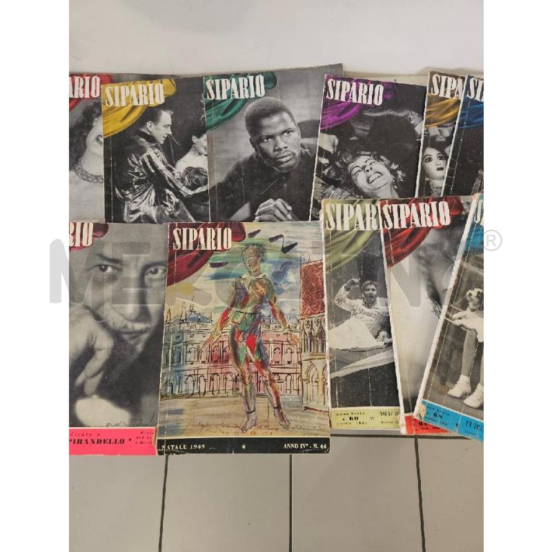 RIVISTA SIPARIO 1949-1951-1952 VV NUMERI | Mercatino dell'Usato Modena 3