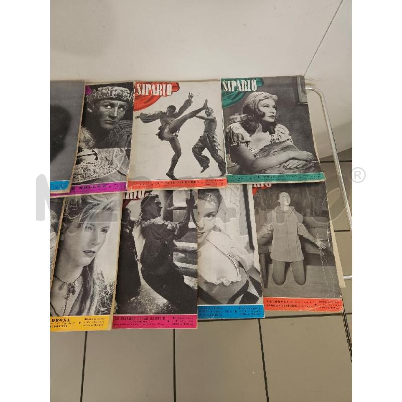 RIVISTA SIPARIO 1953 VV NUMERI  | Mercatino dell'Usato Modena 3