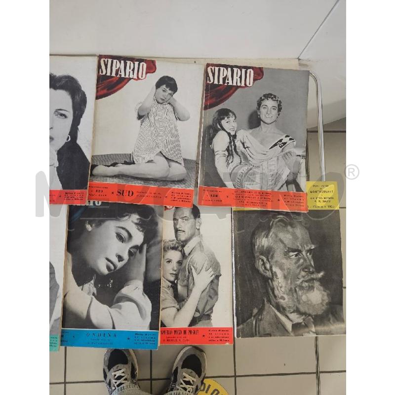 RIVISTA SIPARIO 1956 VV NUMERI  | Mercatino dell'Usato Modena 3