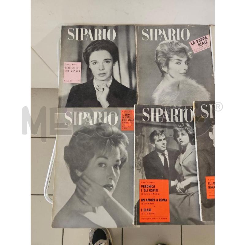 RIVISTA SIPARIO 1959 VV NUMERI | Mercatino dell'Usato Modena 2