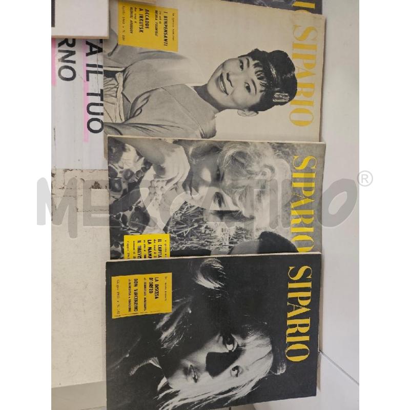 RIVISTA SIPARIO 1961 VV NUMERI + N 242/1966 | Mercatino dell'Usato Modena 4