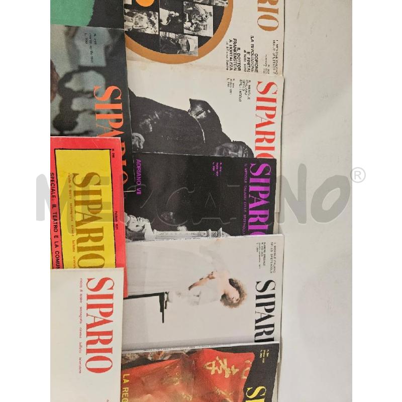 RIVISTA SIPARIO 1971 VV NUMERI | Mercatino dell'Usato Modena 4