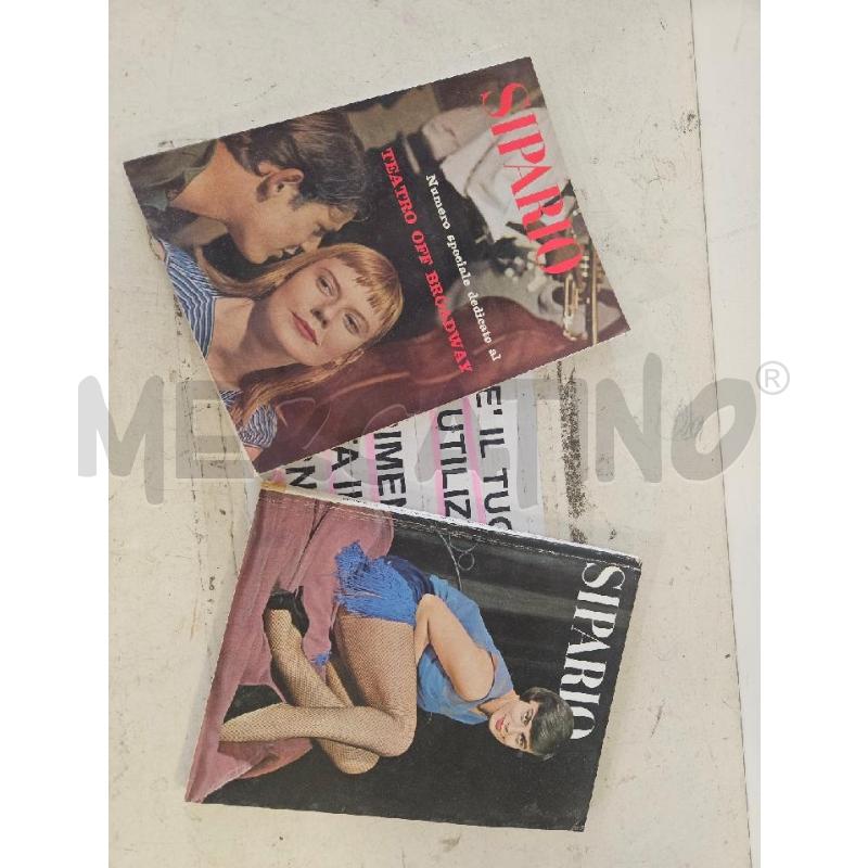 RIVISTA SIPARIO 2 NUMERI SPECIALI  | Mercatino dell'Usato Modena 1