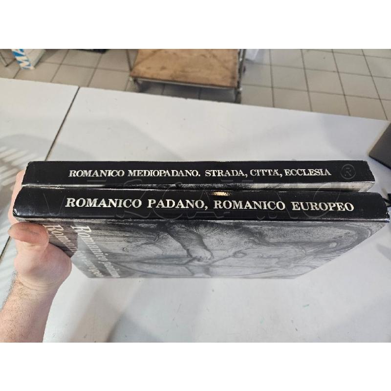 ROMANICO PADANO ROMANICO MEDIOPADANO 2 VOLUMI LIBRO ARTE | Mercatino dell'Usato Modena 2