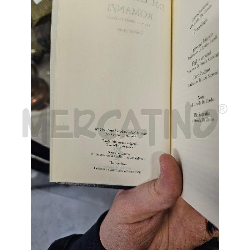 ROMANZI LAWRENCE MONDADORI 1986 - LIBRO | Mercatino dell'Usato Modena 4