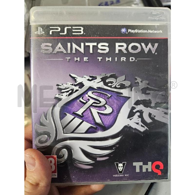SAINTS ROW THE THIRD - PS3 VIDEO GIOCO  | Mercatino dell'Usato Modena 1