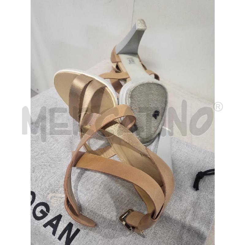 SANDALI DONNA BEIGE HOGAN TACCO ALTO | Mercatino dell'Usato Modena 3