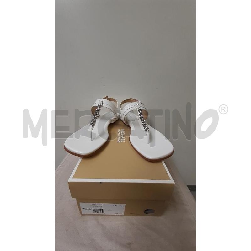 SANDALI DONNA BIANCO MICHAEL KORS  | Mercatino dell'Usato Modena 1