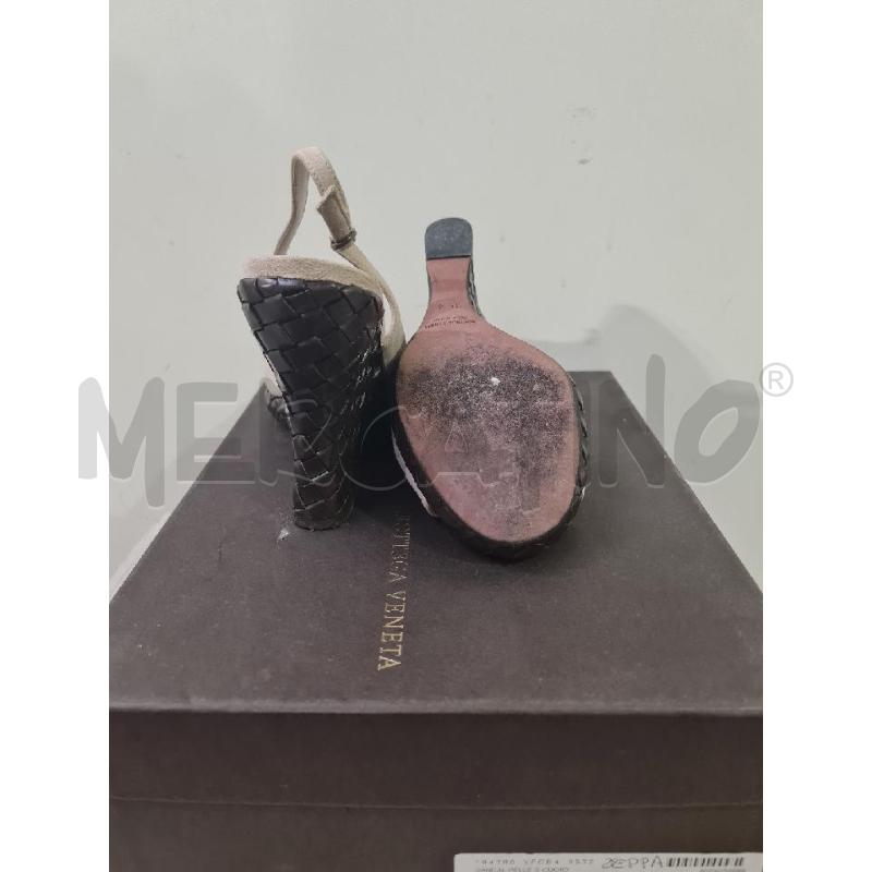 SANDALI DONNA BOTTEGA VENETA GHIACCIO | Mercatino dell'Usato Modena 2