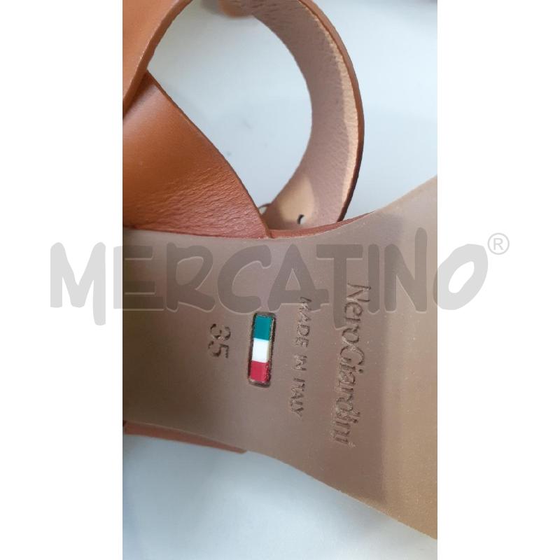 SANDALI DONNA GIALLO NERO GIARDINI | Mercatino dell'Usato Modena 4