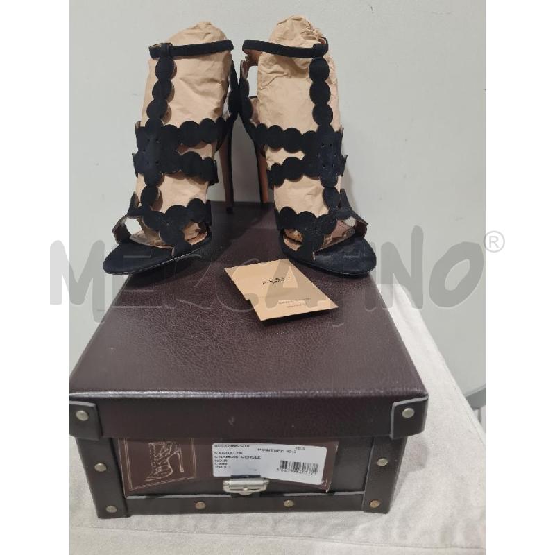 SANDALI DONNA NERI ALAIA | Mercatino dell'Usato Modena 1