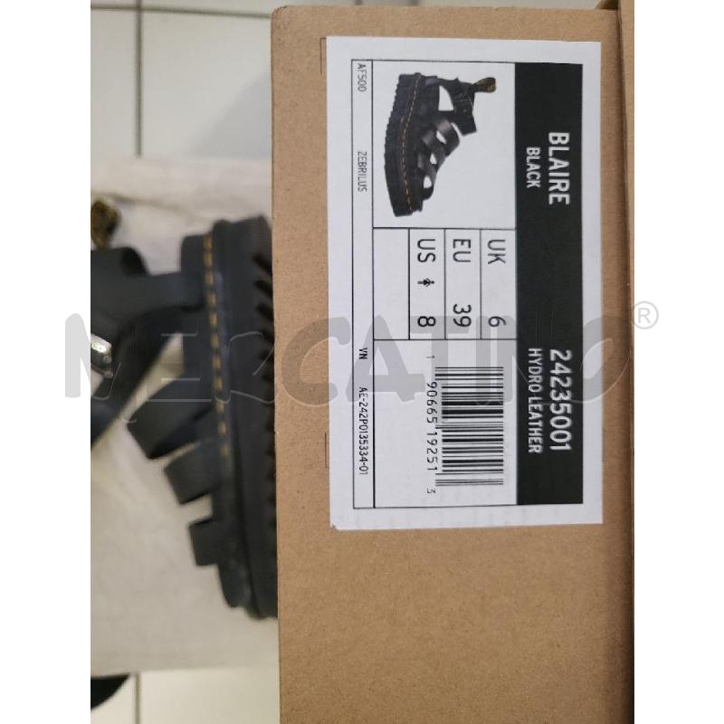 SANDALI DONNA NERI DR MARTEENS | Mercatino dell'Usato Modena 3