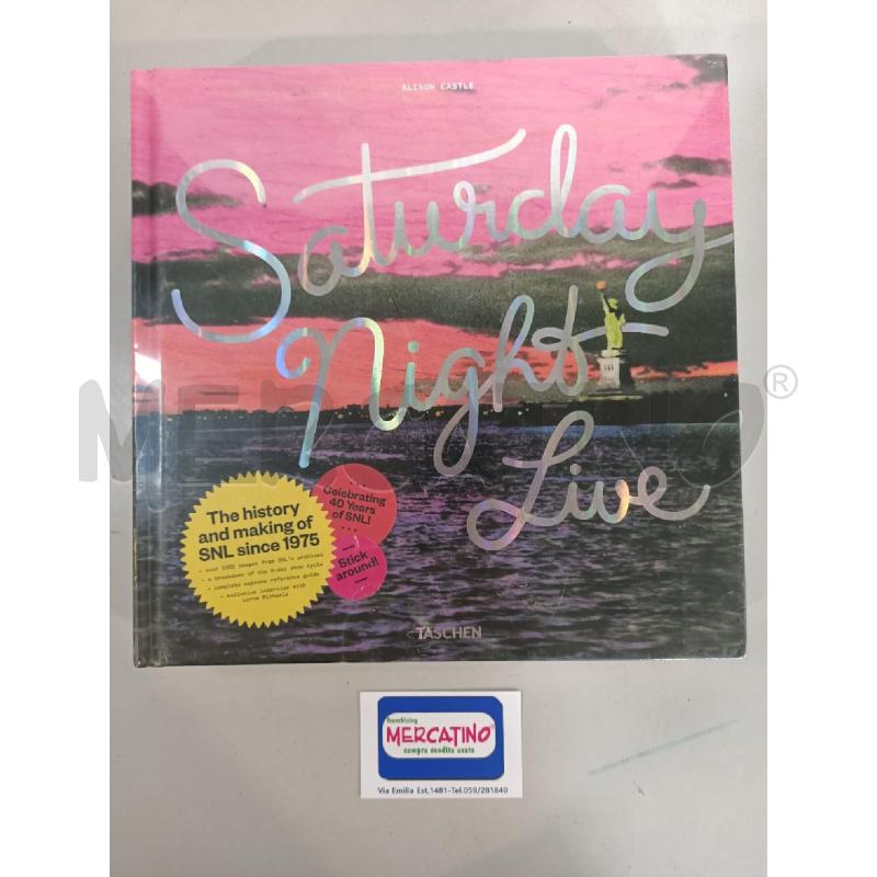SATURDAY NIGHT LIVE ALISON CASTLE TASCHEN - LIBRO SIGILLATO | Mercatino dell'Usato Modena 1