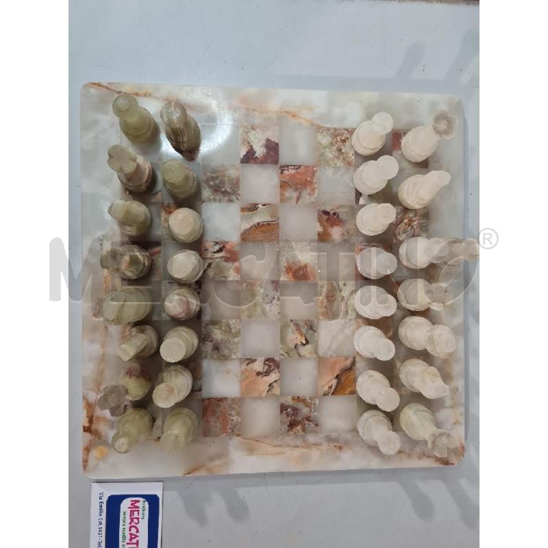 SCACCHIERA ONICE ALABASTRO 30X30CM | Mercatino dell'Usato Modena 2