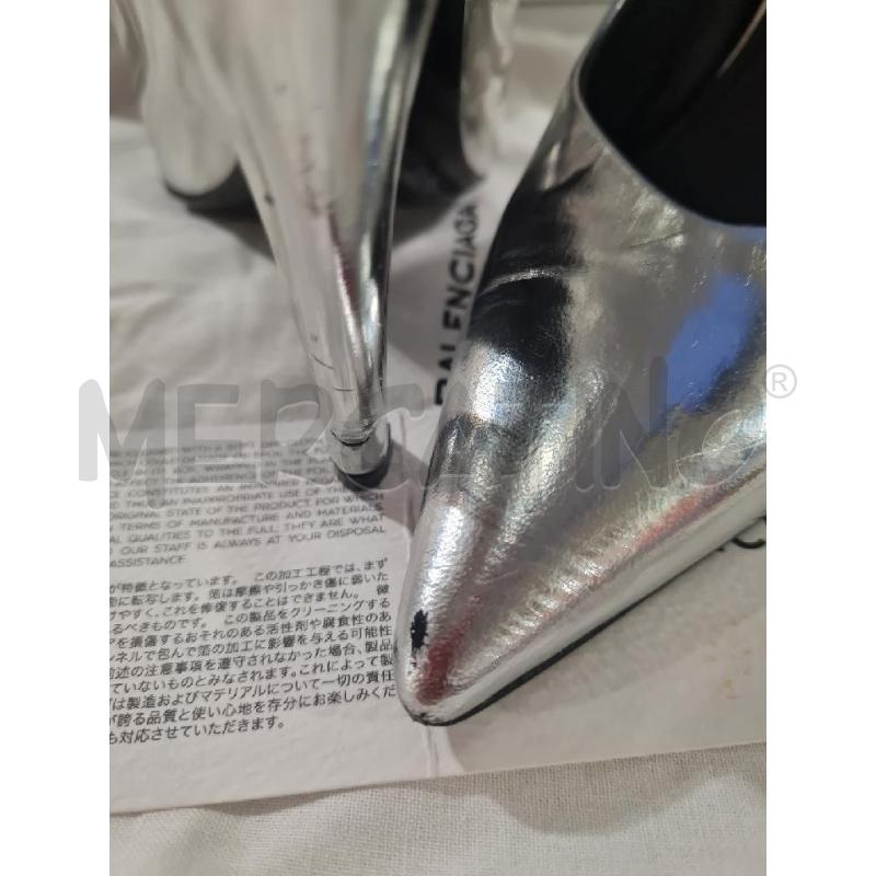 SCARPE DONNA ARGENTO BALENGIAGA | Mercatino dell'Usato Modena 4