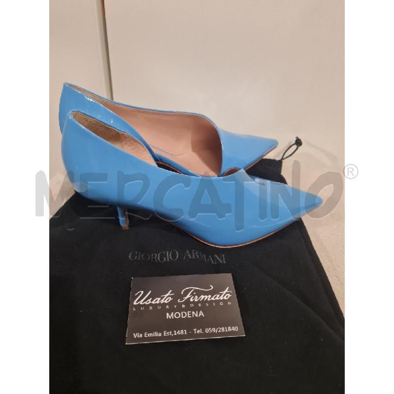 SCARPE DONNA AZZURRO GIORGIO ARMANI | Mercatino dell'Usato Modena 2